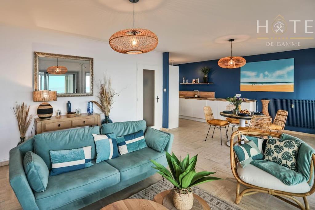 Appartement Central, Vue Mer Epoustouflante. Les Sables-d'Olonne Bagian luar foto