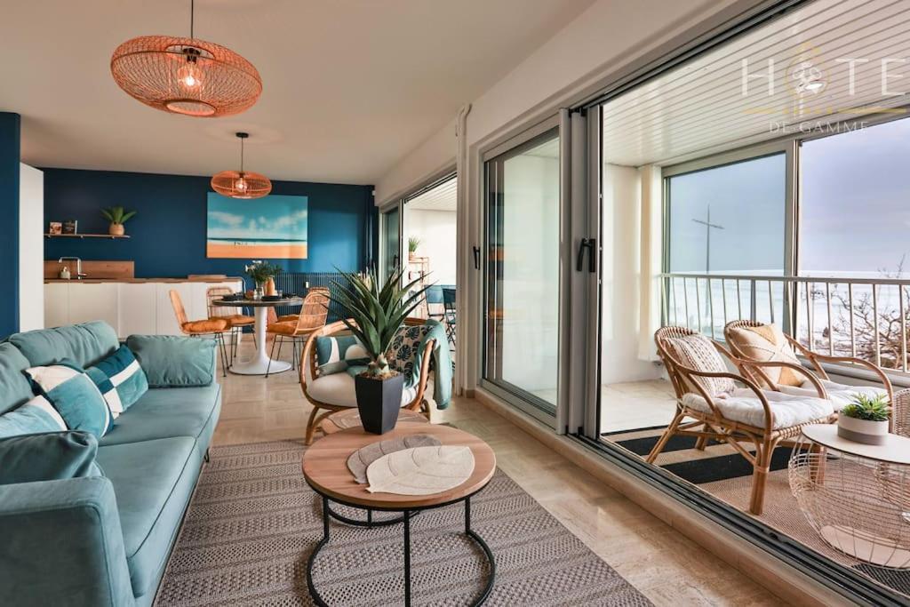 Appartement Central, Vue Mer Epoustouflante. Les Sables-d'Olonne Bagian luar foto