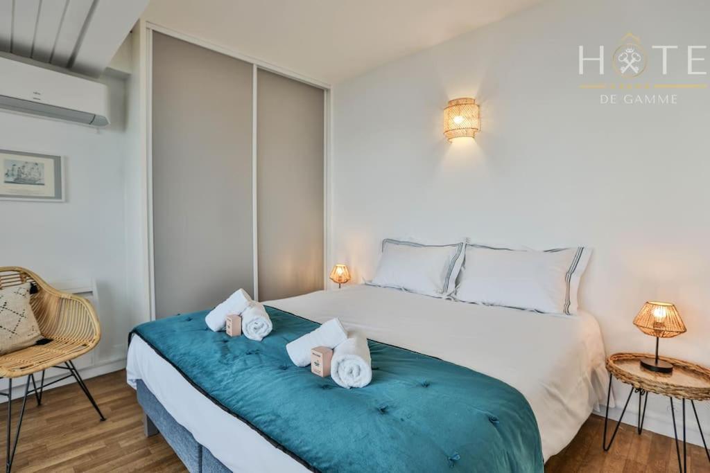 Appartement Central, Vue Mer Epoustouflante. Les Sables-d'Olonne Bagian luar foto