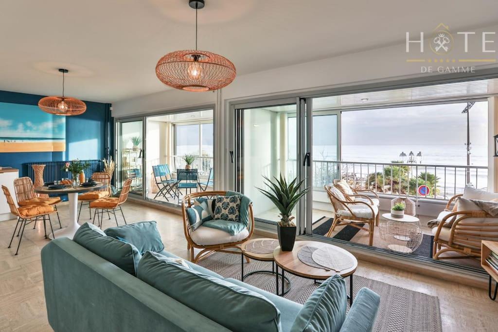 Appartement Central, Vue Mer Epoustouflante. Les Sables-d'Olonne Bagian luar foto