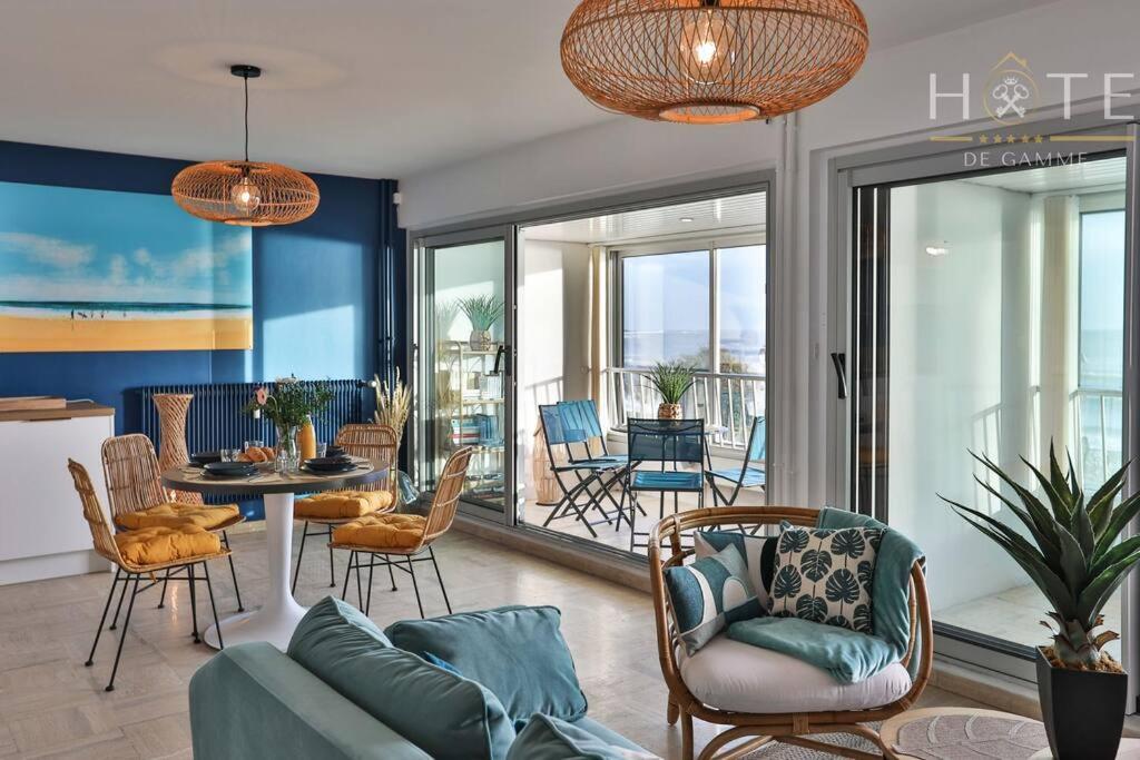 Appartement Central, Vue Mer Epoustouflante. Les Sables-d'Olonne Bagian luar foto