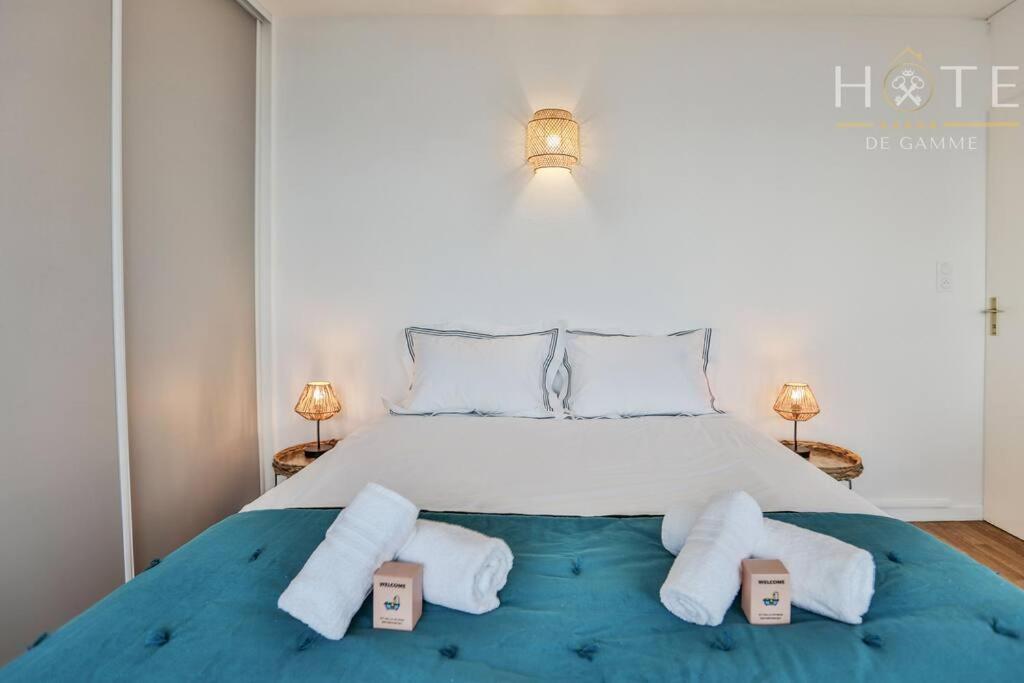 Appartement Central, Vue Mer Epoustouflante. Les Sables-d'Olonne Bagian luar foto