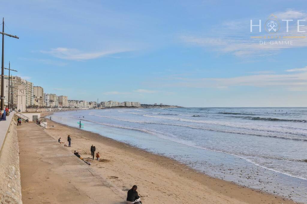 Appartement Central, Vue Mer Epoustouflante. Les Sables-d'Olonne Bagian luar foto