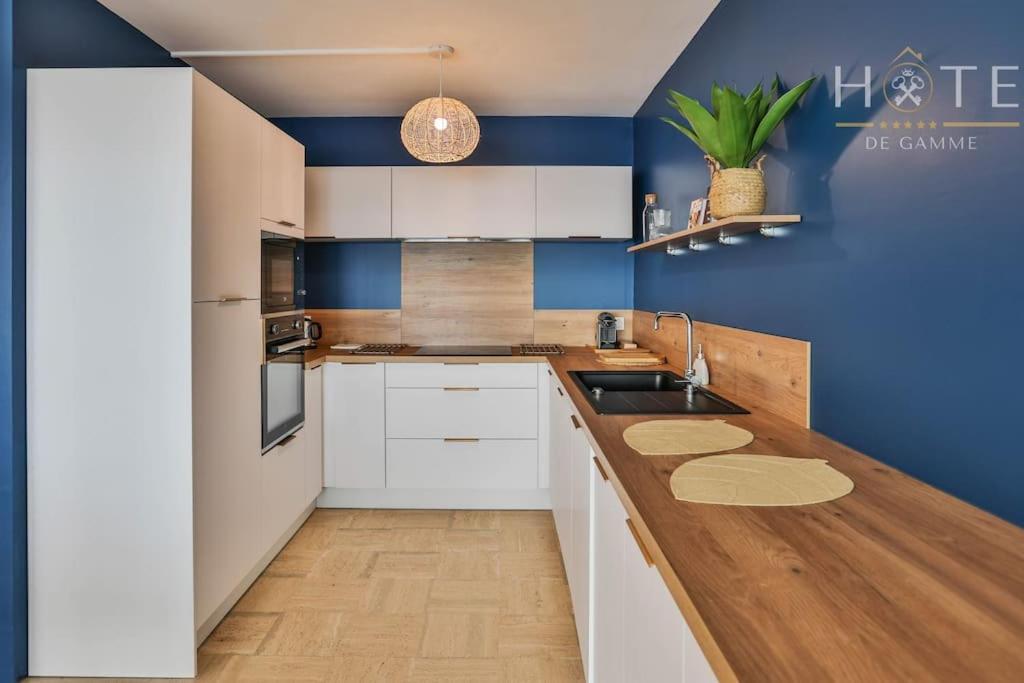 Appartement Central, Vue Mer Epoustouflante. Les Sables-d'Olonne Bagian luar foto