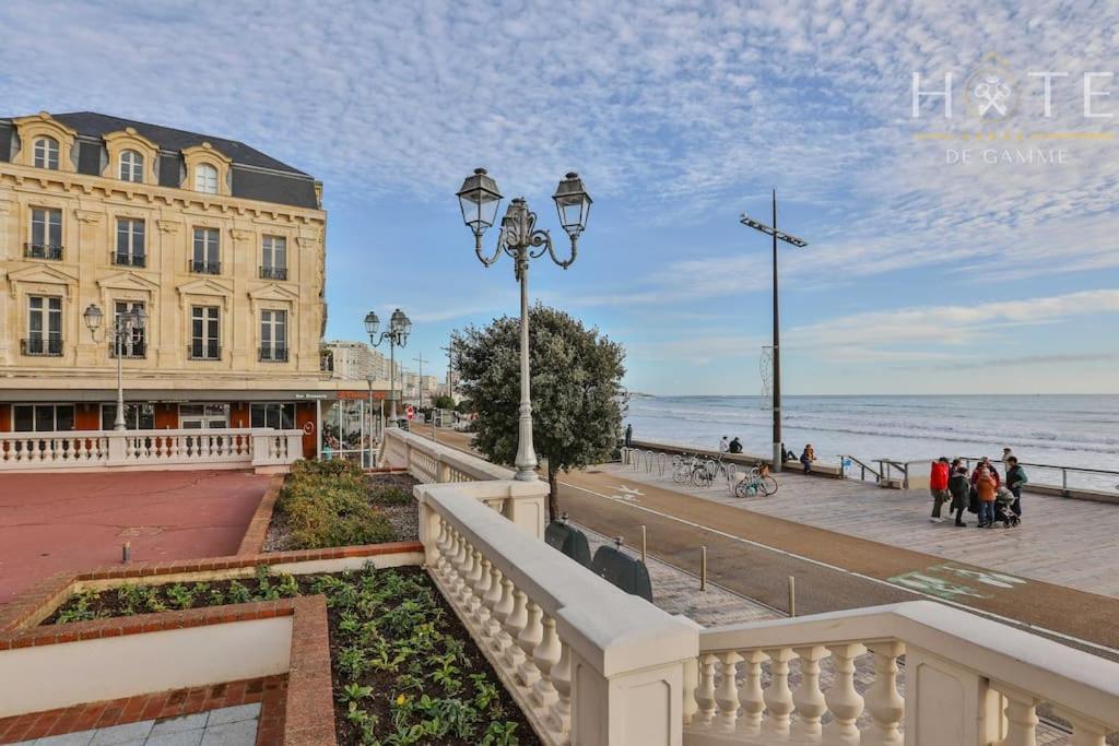 Appartement Central, Vue Mer Epoustouflante. Les Sables-d'Olonne Bagian luar foto